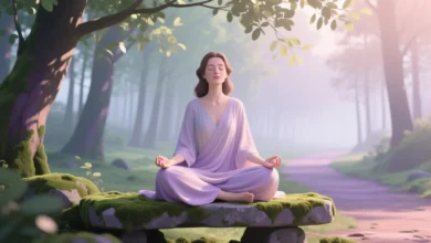 Técnicas simples de meditación para alejarte del estrés: Prácticas efectivas para relajar la mente, recuperar el equilibrio y mejorar el bienestar emocional.